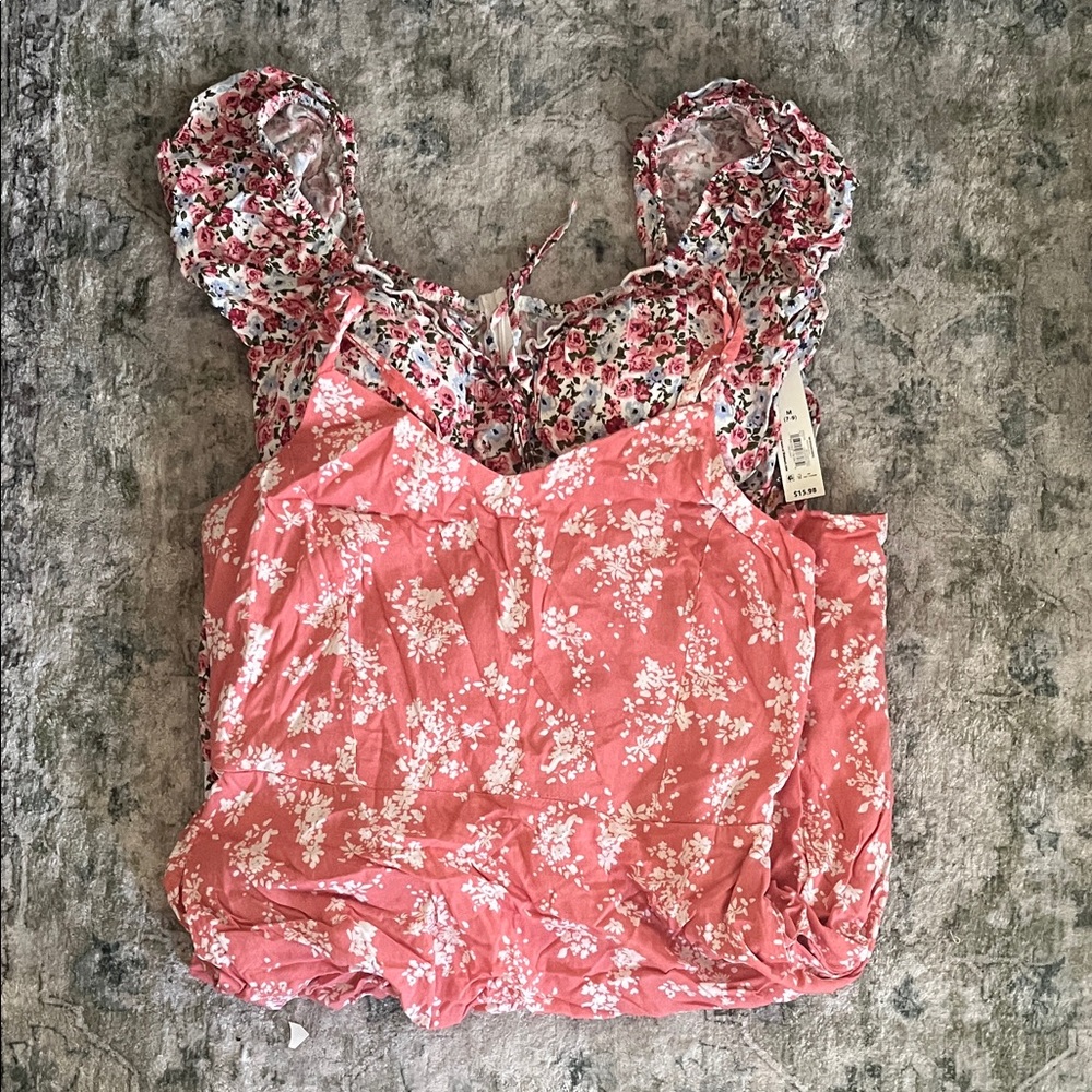 Floral Pink Women's Dresses